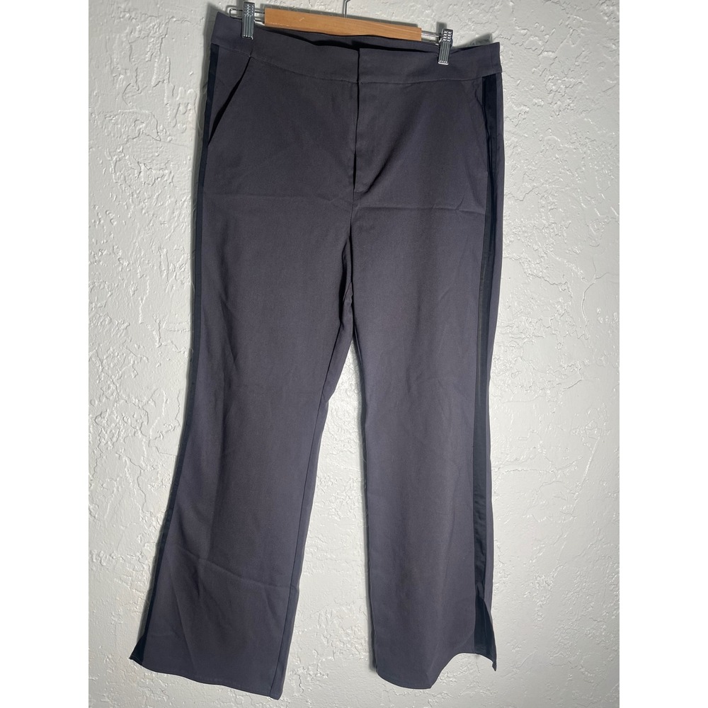 G by Giuliana Tailored Stretch Gray Flare Bootcut Dress Pants Women's Size 16